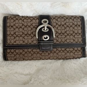 Brown Coach Wallet
